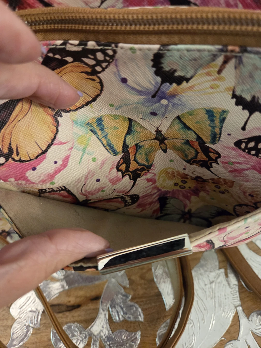 Rosetti Butterfly Print Crossbody Bag - photo 5