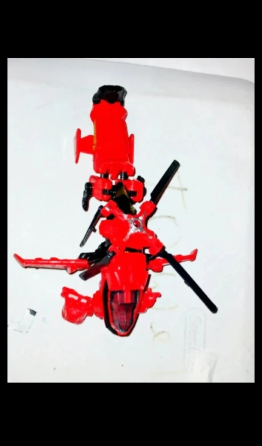 Red Toy Helicopter