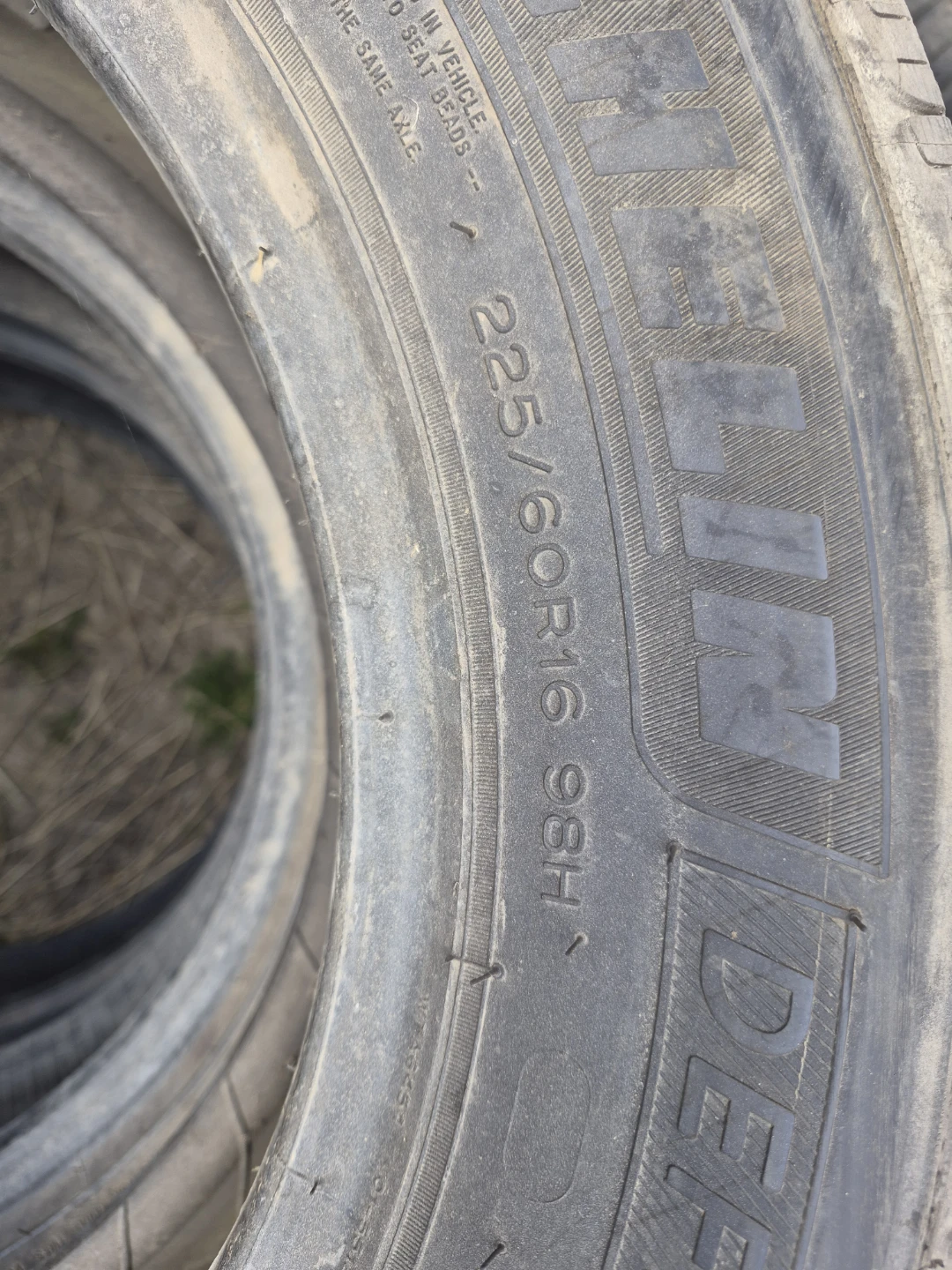 3 summer tires 225,60,16 - photo 4