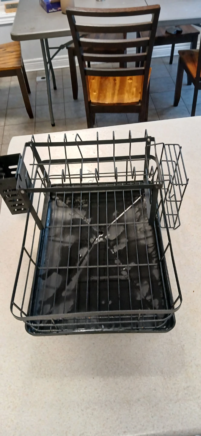 Black Dish Drying Rack - photo 3