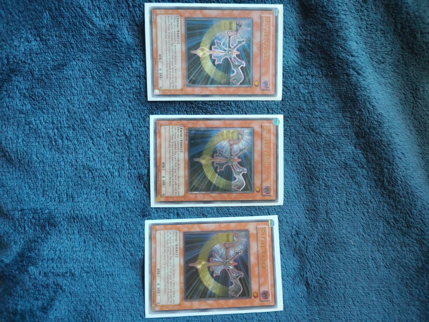 3x Yu-Gi-Oh! Battle Fader Card (ABPF-EN006)
