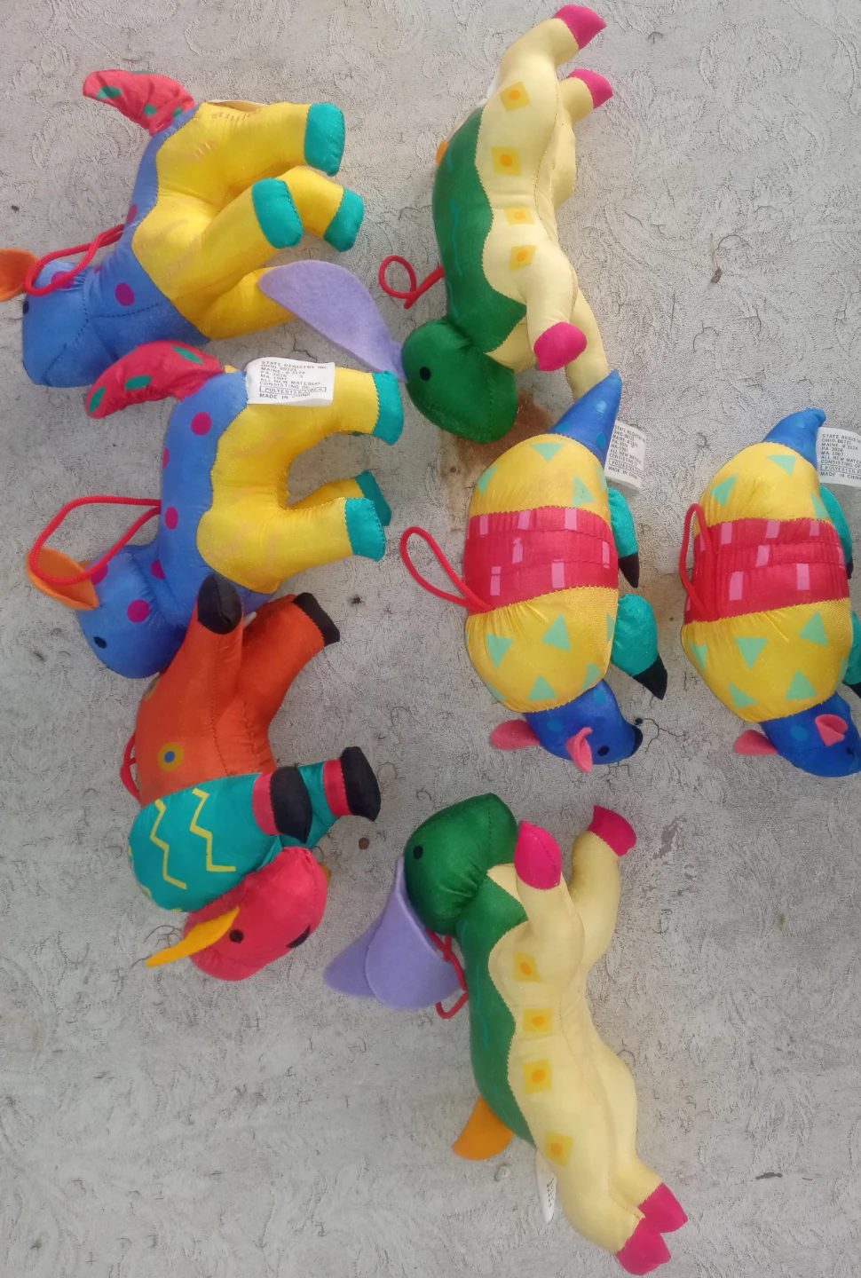 Plush Stuffed Animal pinata Ornaments Lot - photo 2