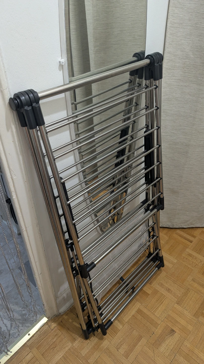 NEW BIG 2-Tier Folding Clothes Drying Rack Laundry Multi-level - photo 2