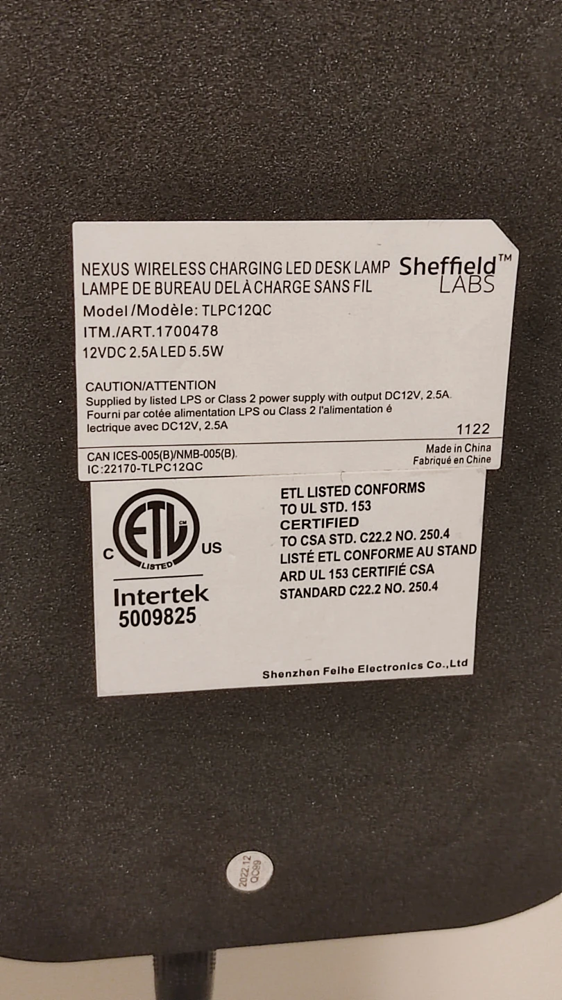 Sheffield Labs TLPC12QC LED Desk Lamp - photo 3
