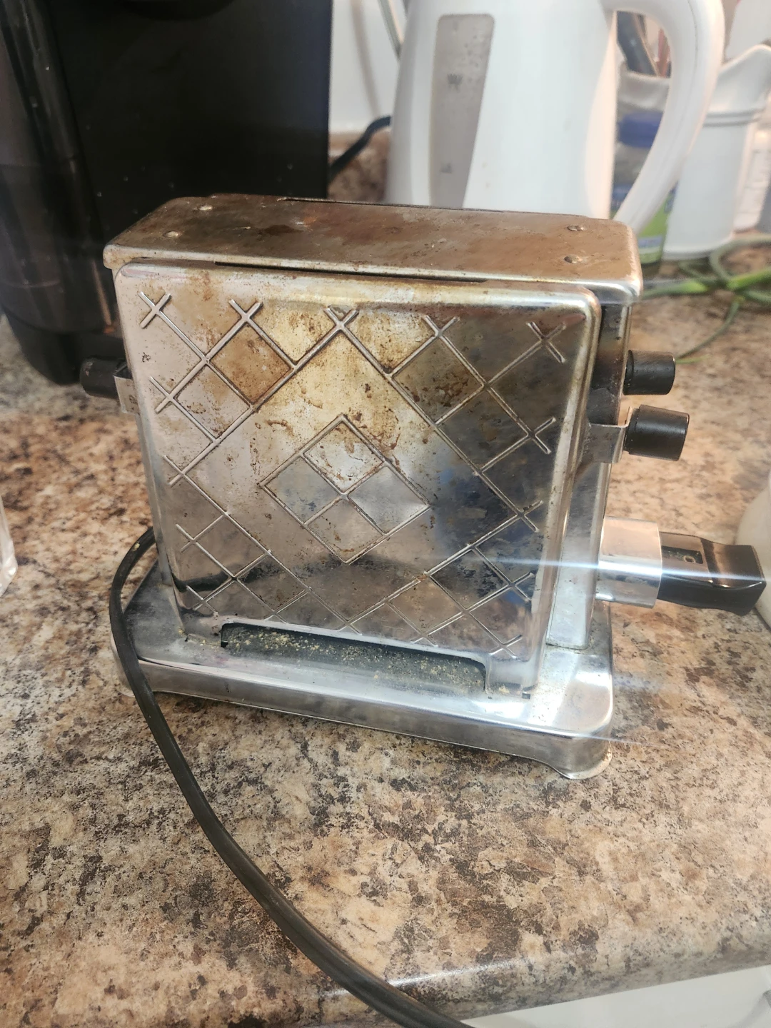 Vintage Chrome Toaster