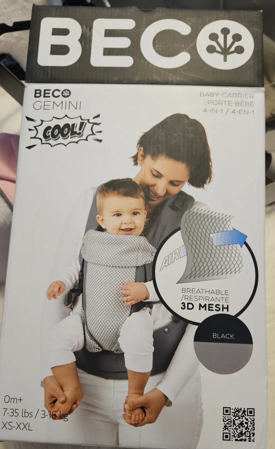 Beco Gemini Baby Carrier - Black - photo 2