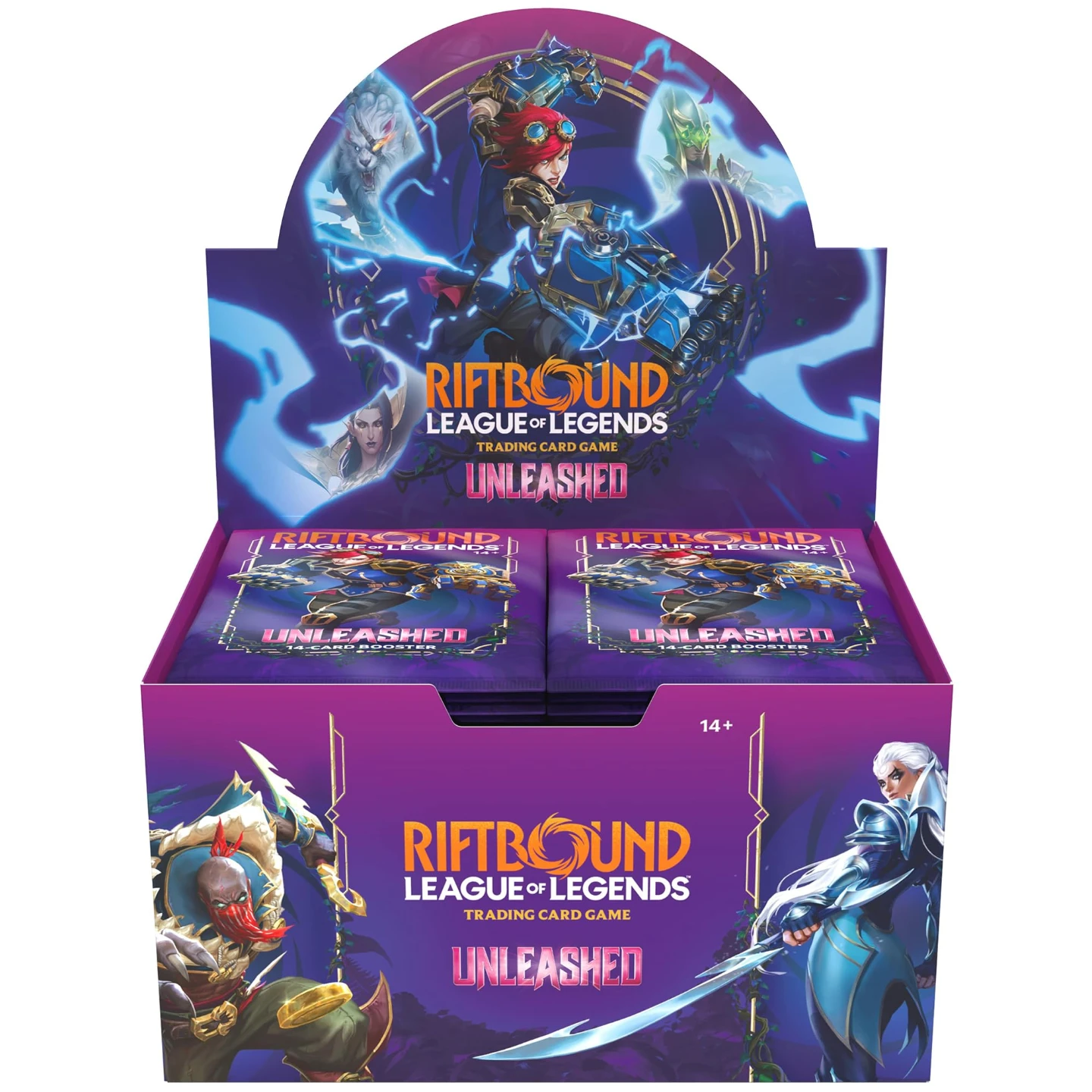 League of Legends Riftbound Unleashed TCG Booster Box - photo 2