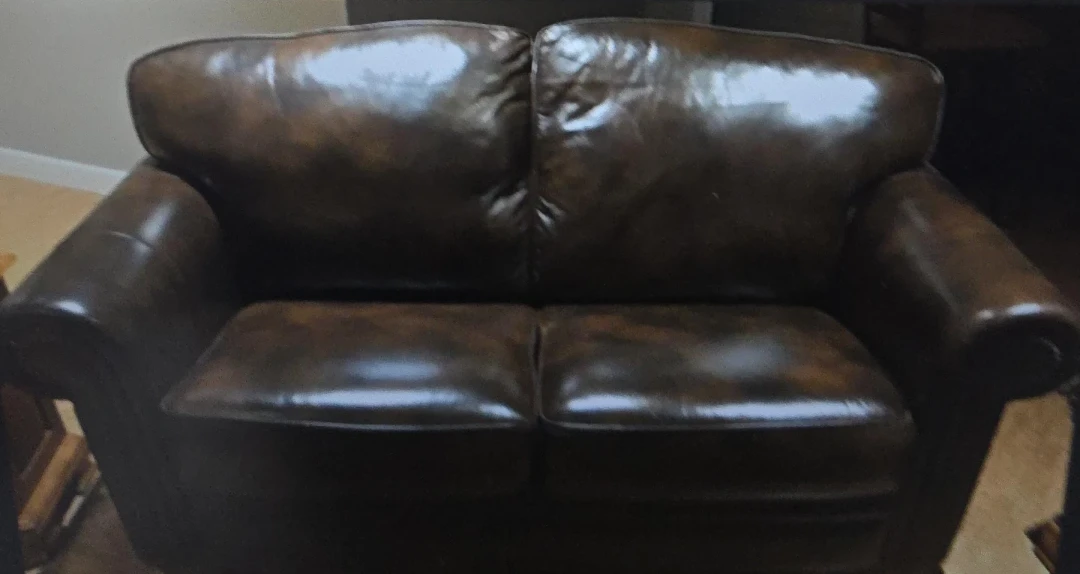 Heavy Leather loveseat