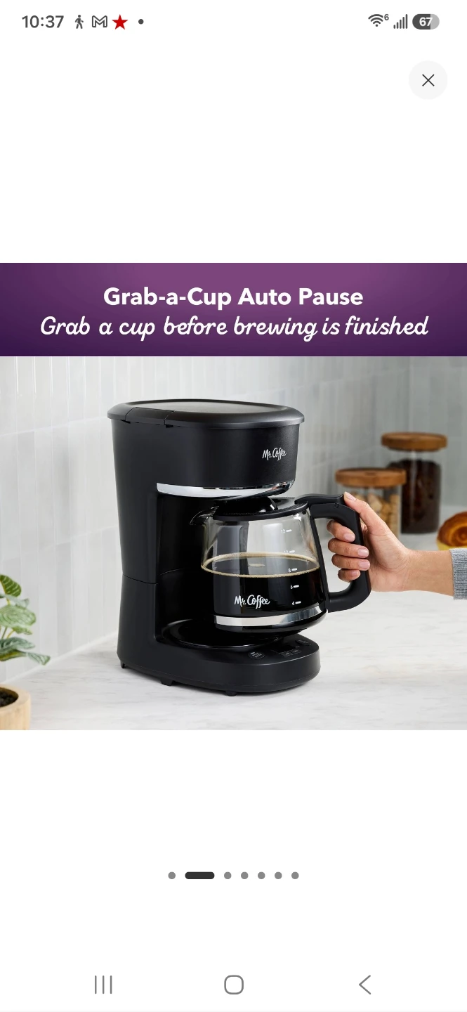 Mr. Coffee 12-Cup Coffee Maker
