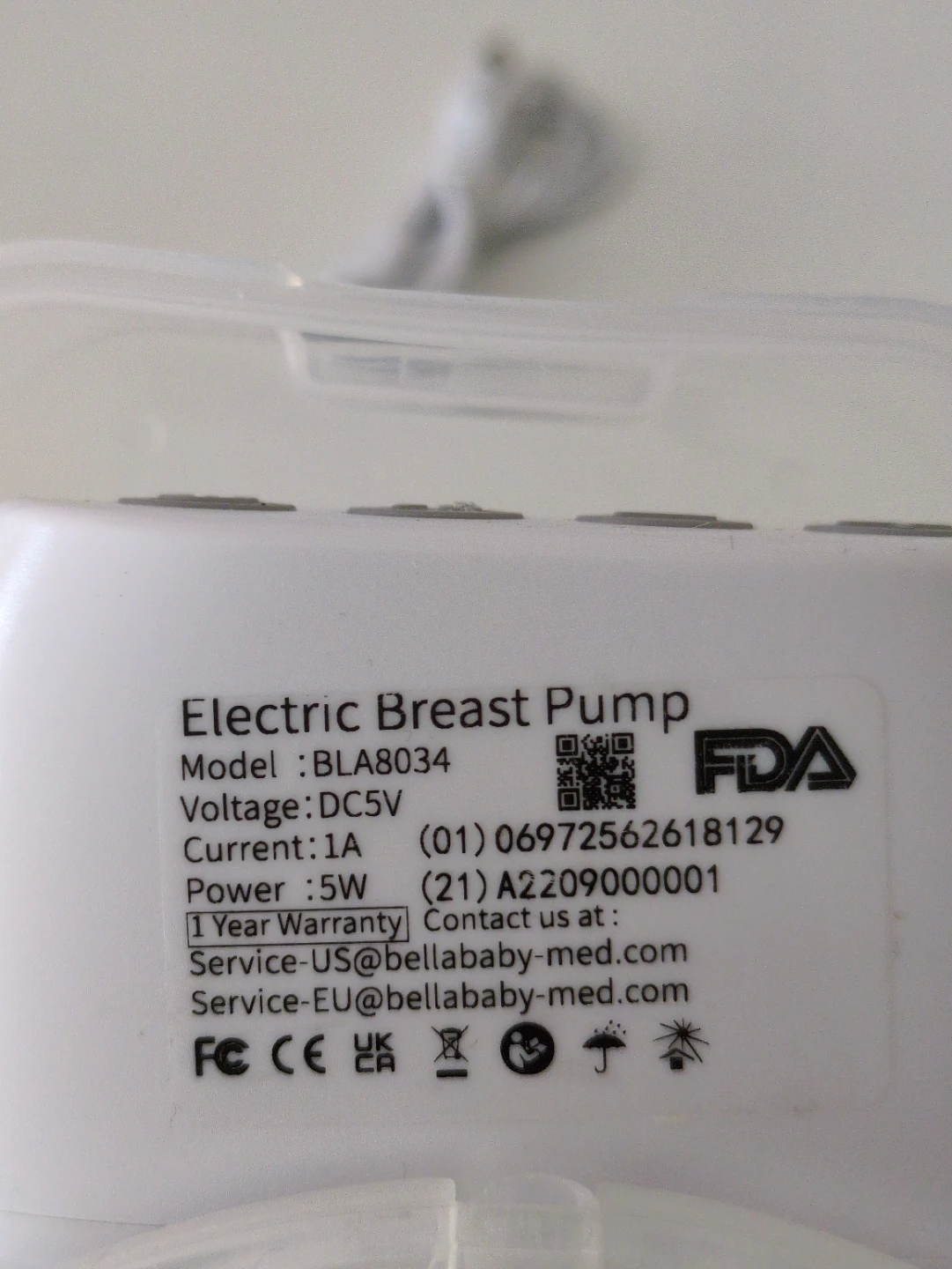 Bellababy Electric Breast Pump BLA8034 - photo 2