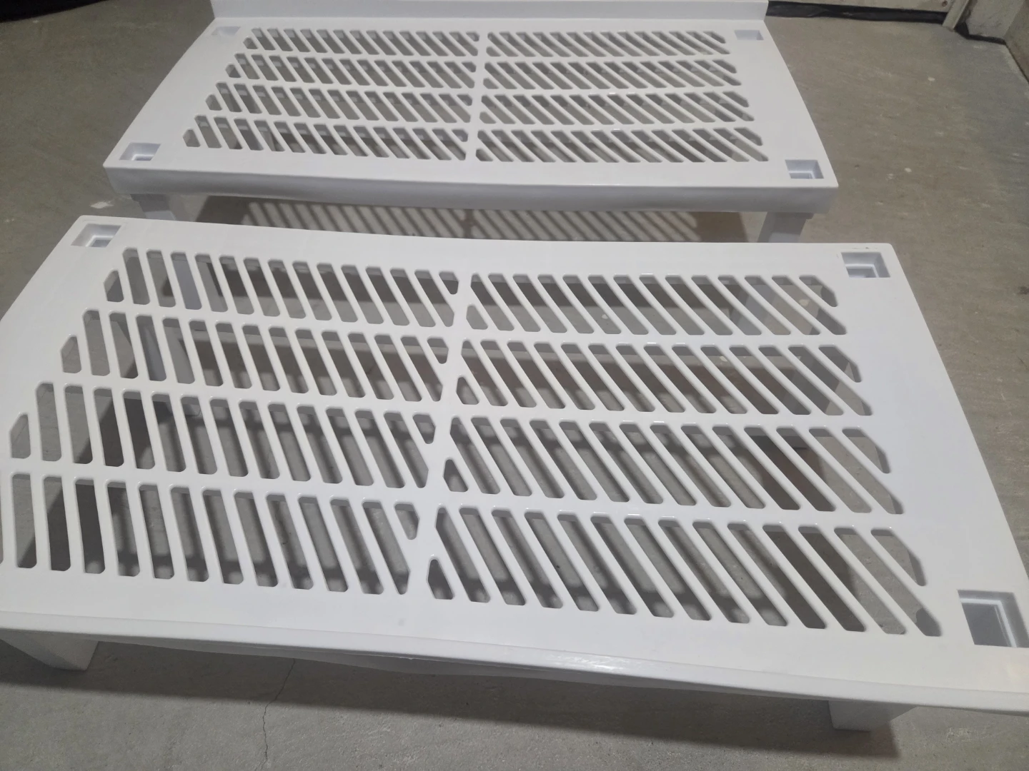 Set of 2 Stackable Plastic Utility Storage Rack - photo 3