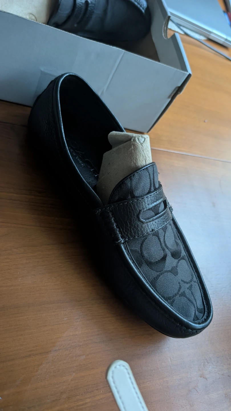 Coach Loafers Black Leather - photo 4
