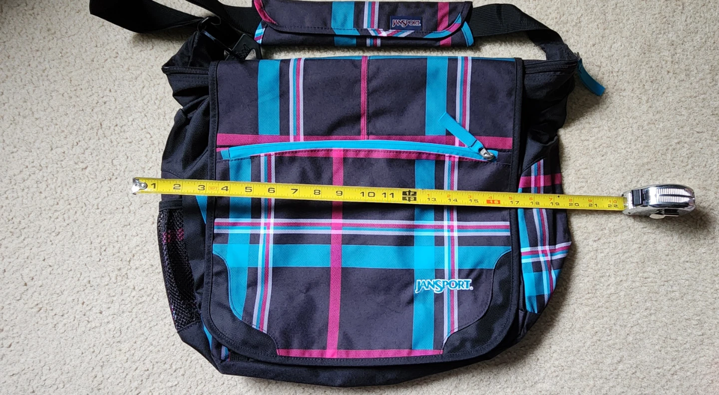 Jansport Plaid Messenger Bag - photo 3