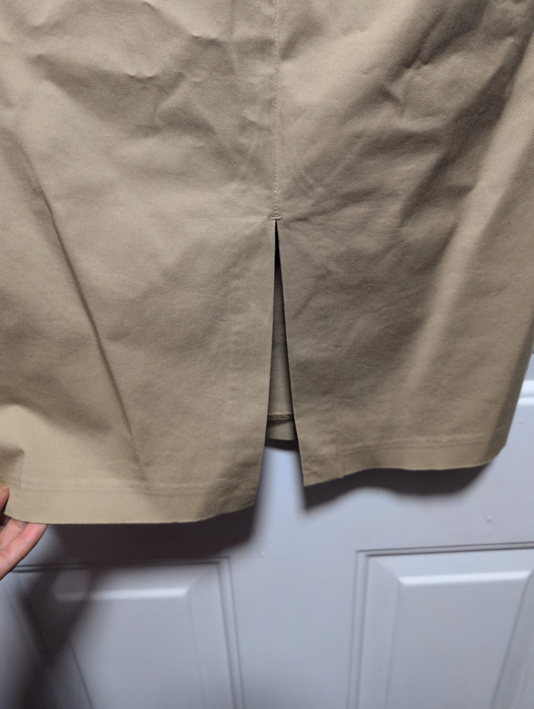 Khaki Pencil Skirt - photo 4