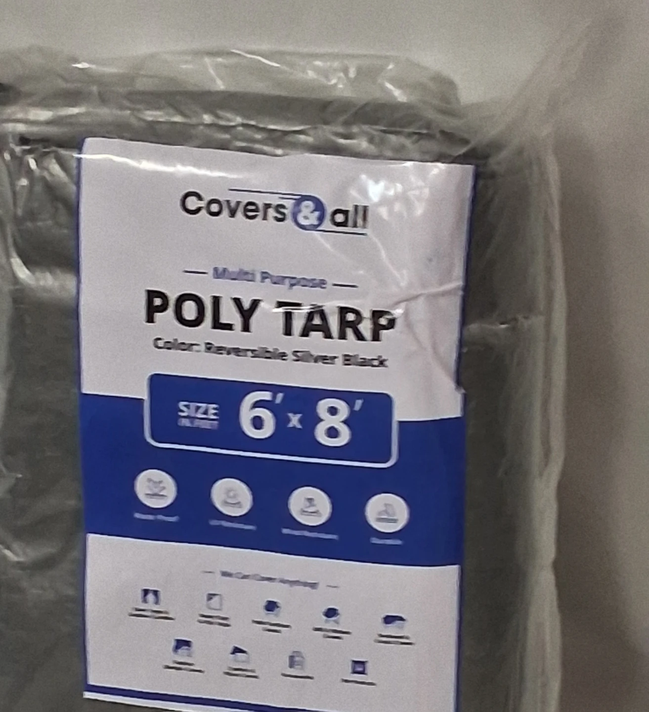 Poly tarp reversible