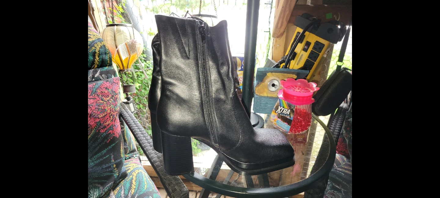 MNG Black Heeled Ankle Boots - photo 3
