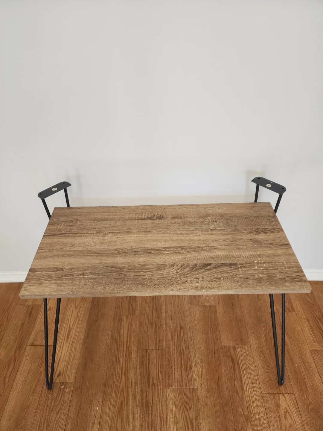 Industrial Style Desk with Hairpin Legs - photo 3