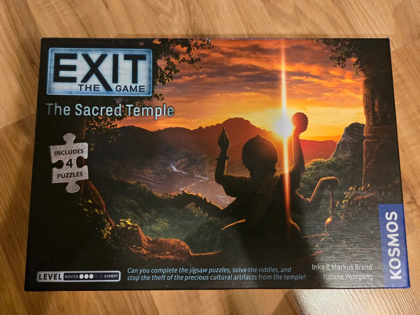 Exit The Game: The Sacred Temple Puzzle
