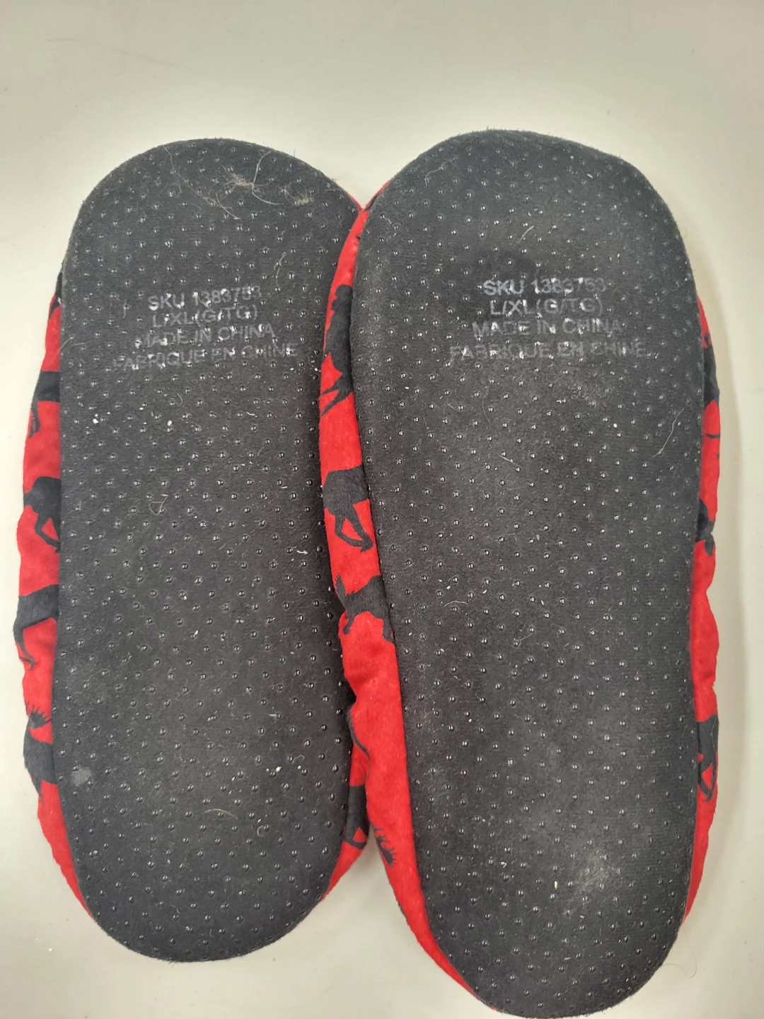 Red Moose Slippers - L/XL - photo 2