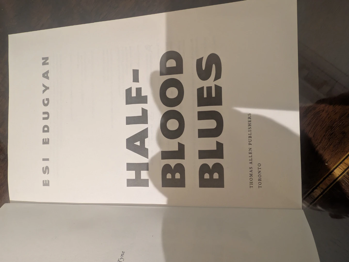 Half-Blood Blues by Esi Edugyan Novel - photo 3