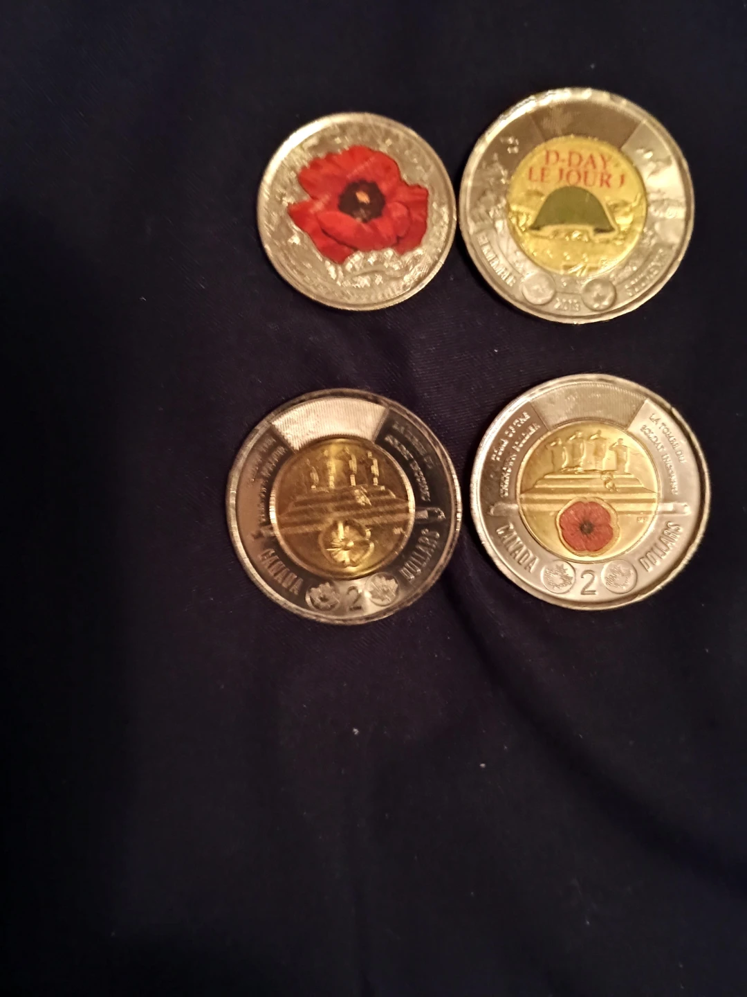 Collection of 4 Canadian Commemorative Loonie Coins - photo 2