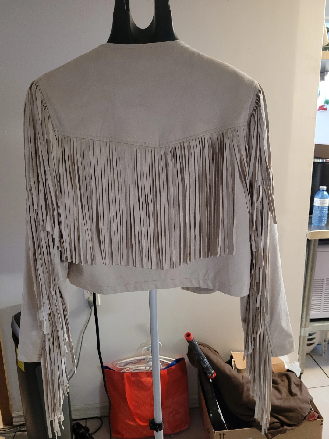 Forever 21 Faux Suede Fringe Jacket - photo 4