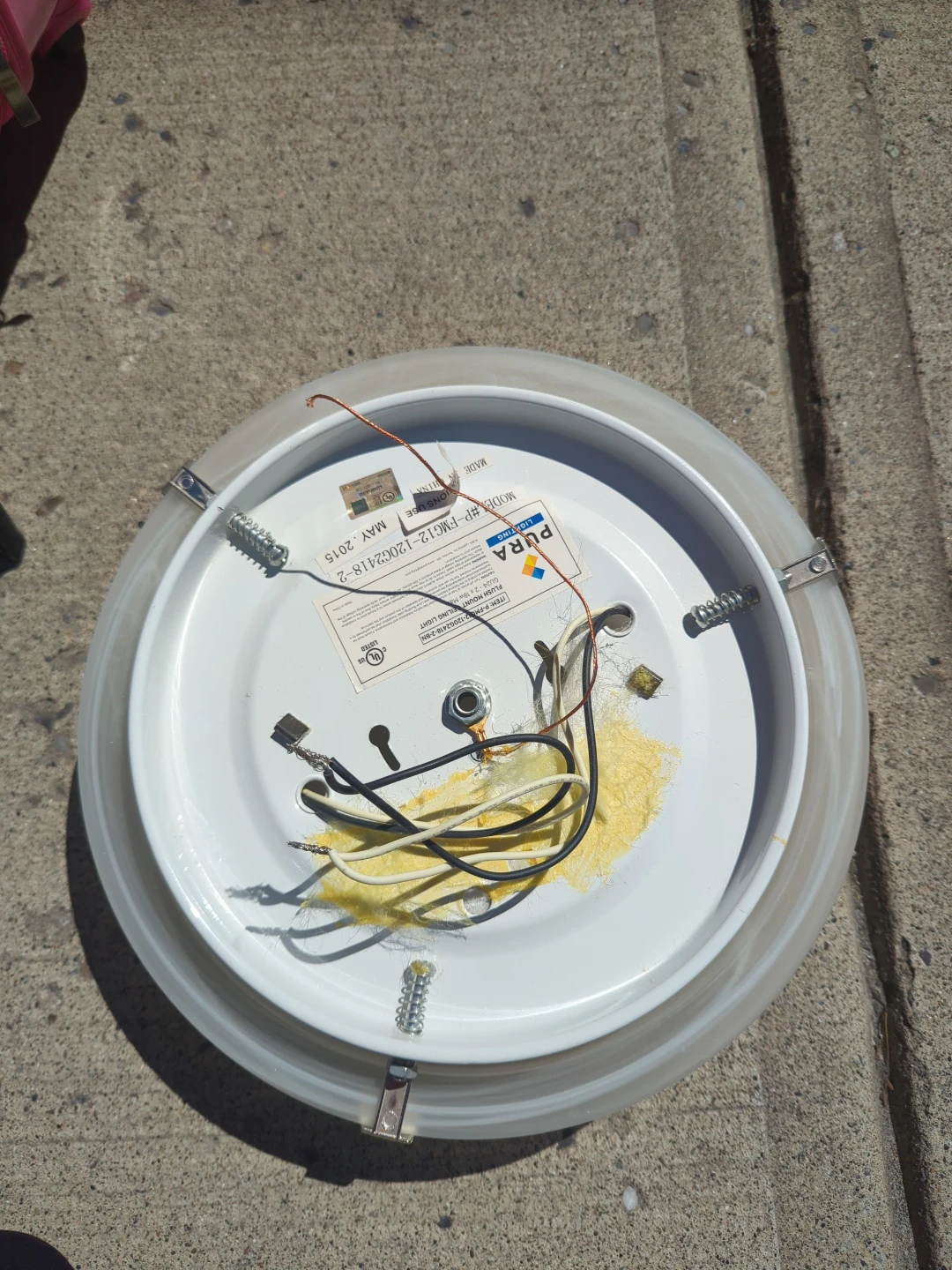 PURA Flush Mount Ceiling Light Fixture - photo 2