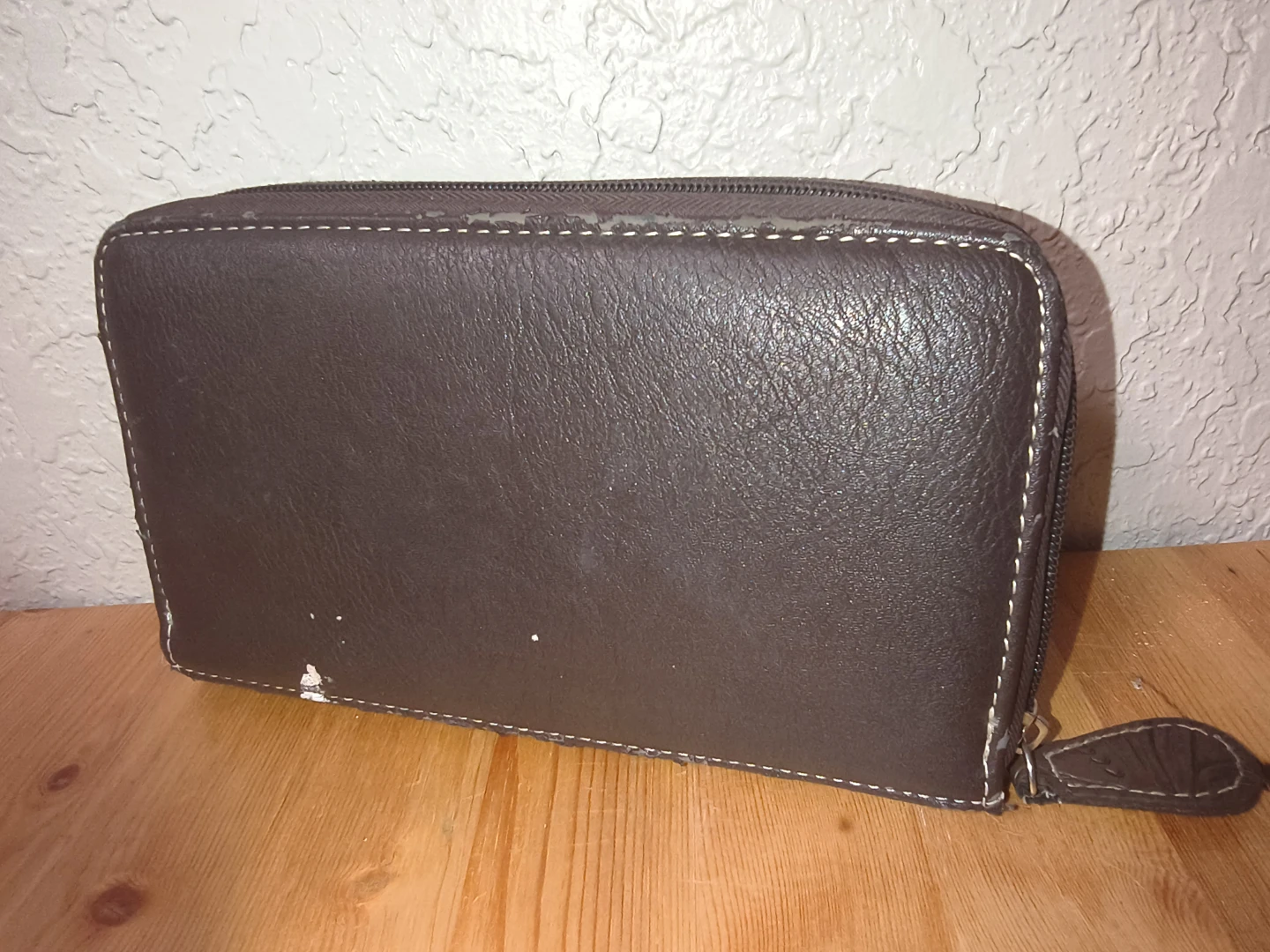 Brown and Pink Cross Wallet - photo 3