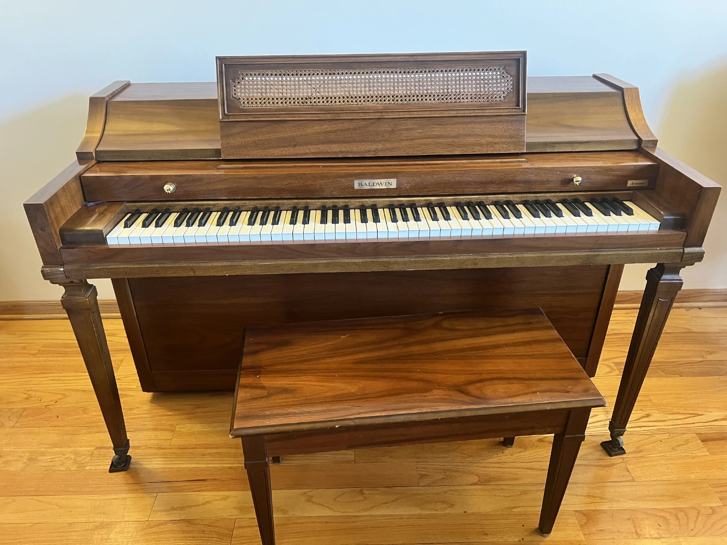 1968 Baldwin Acrosonic Piano with Bench - photo 2