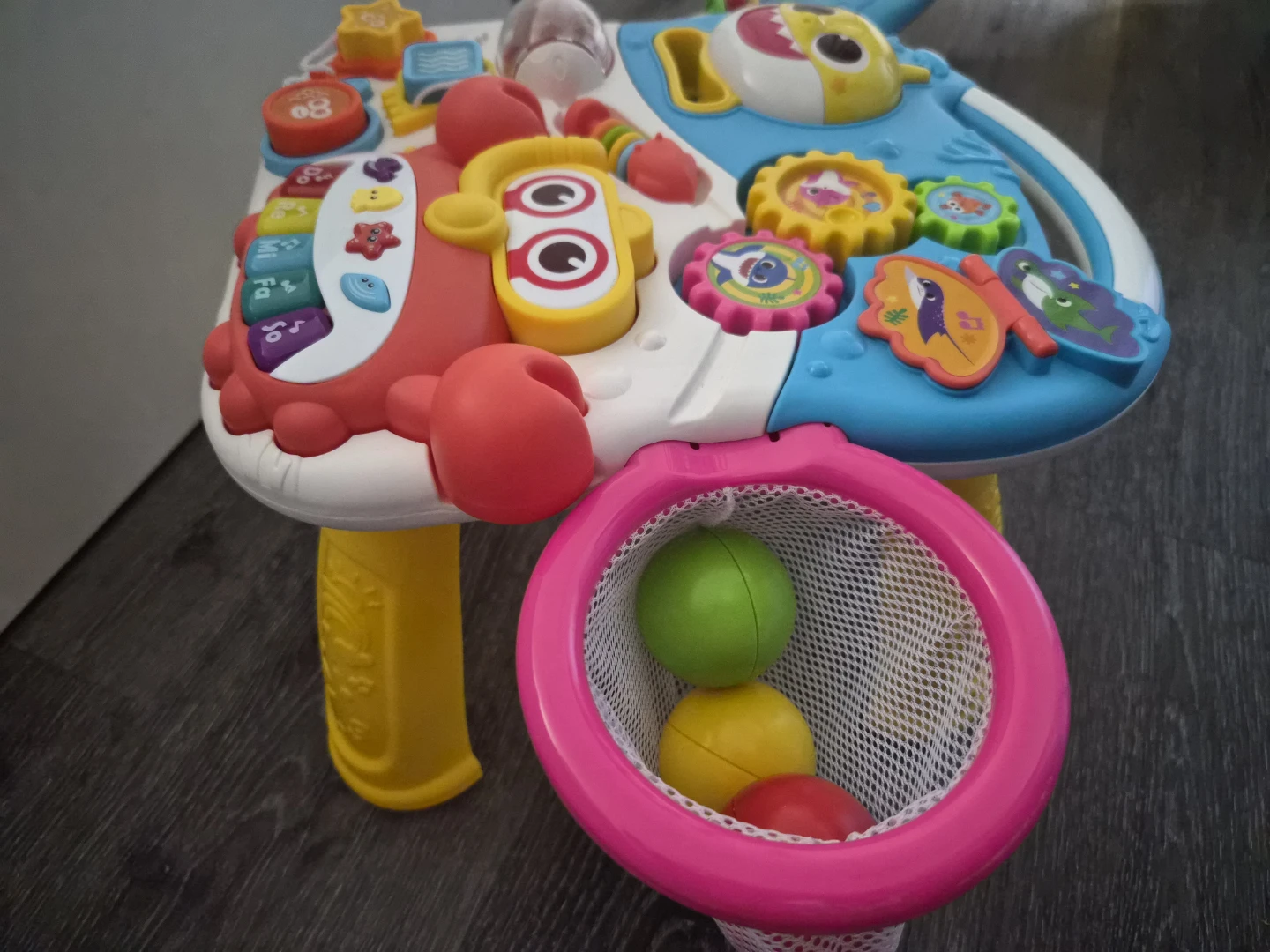 Baby Shark Baby Walker 2-in-1 Step Walker+learning Table - photo 3