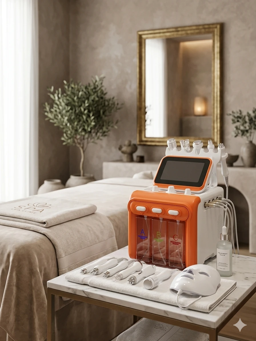 New Facial Hydrotherapy Machine with Complete Accessories $320
