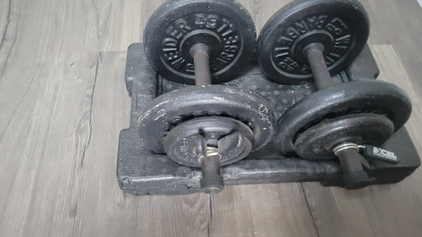 ⚽ Weider Adjustable Dumbbell Set - photo 2
