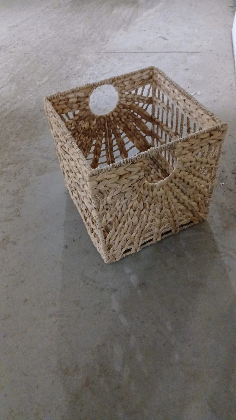 Woven Storage Basket with Handles