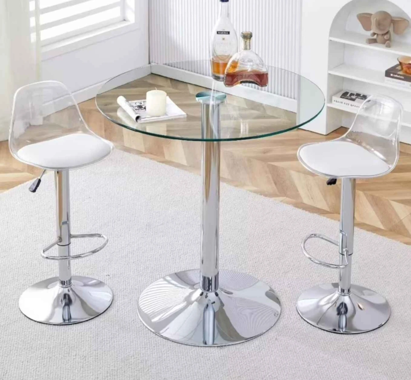 Round high table