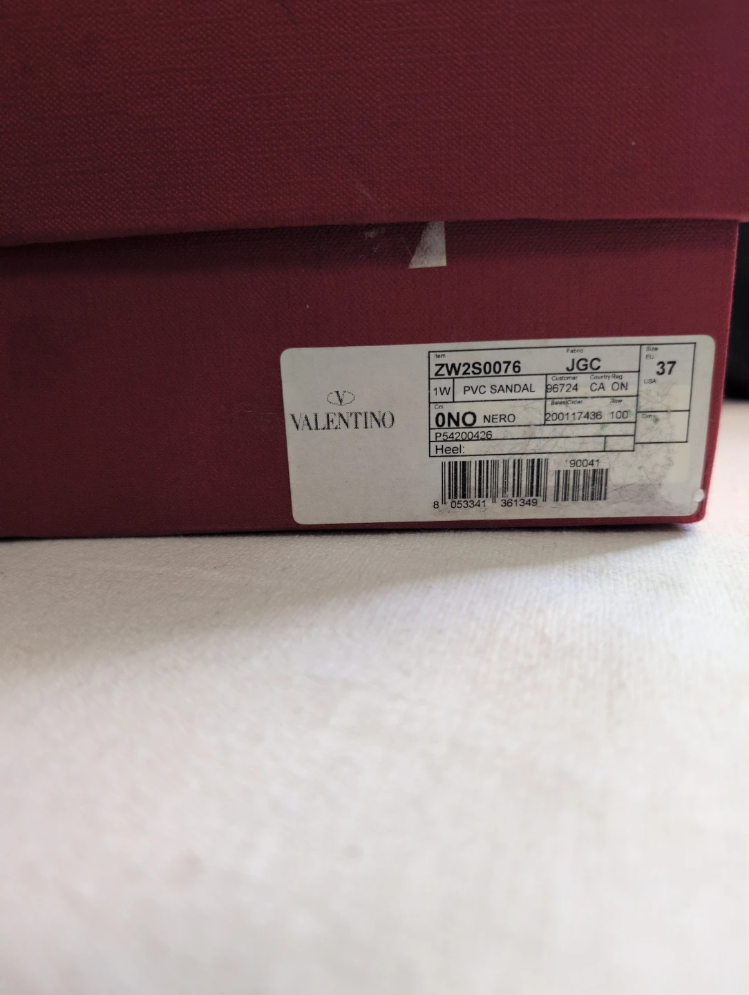 Valentino Garavani Black Studded Slides with Box - photo 4