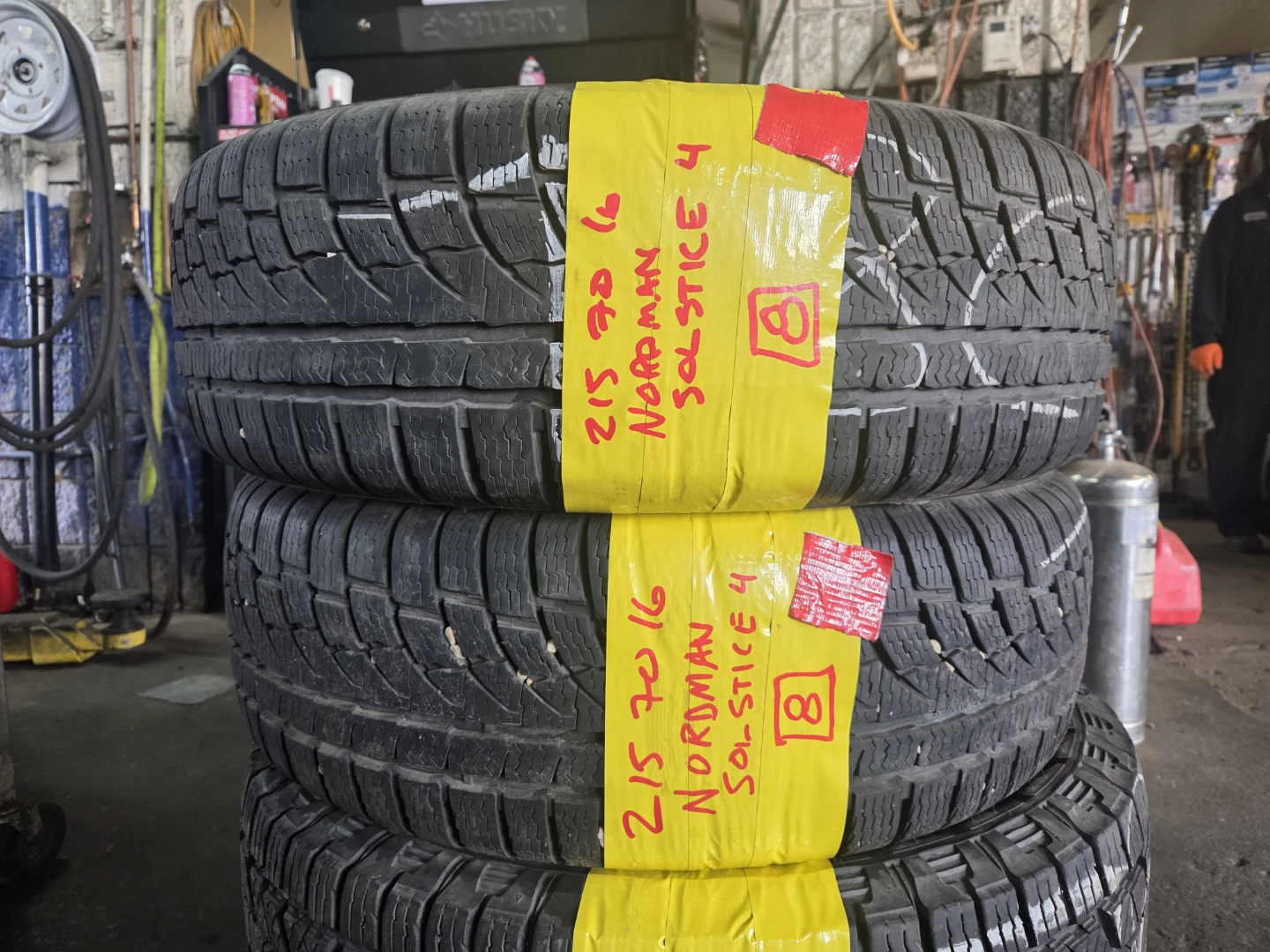 Nordman Solstice  Winter Tires - 215 70 16
