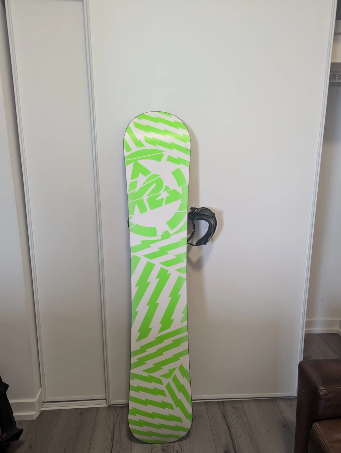 K2 Snowboard bindings not included
