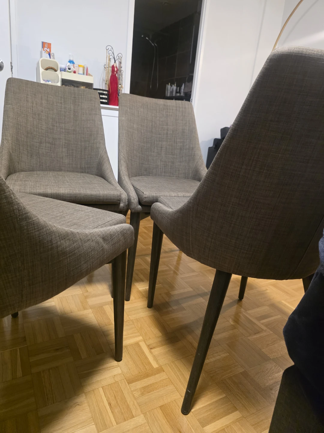 Set of 4 Dining Chairs - photo 2