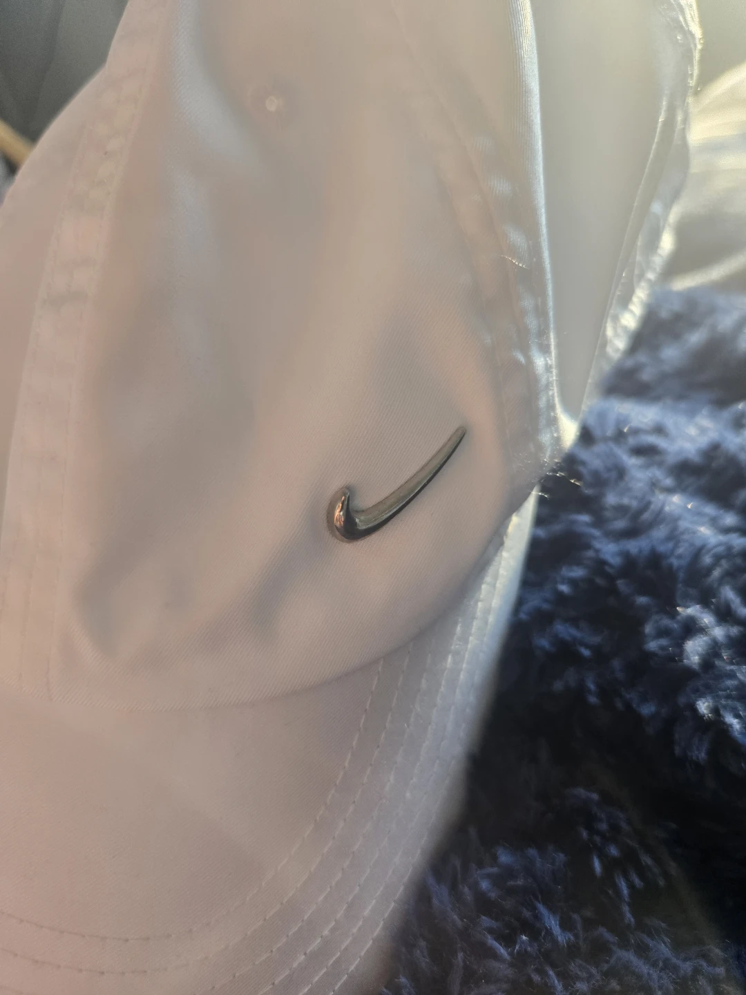 Nike White Baseball Cap