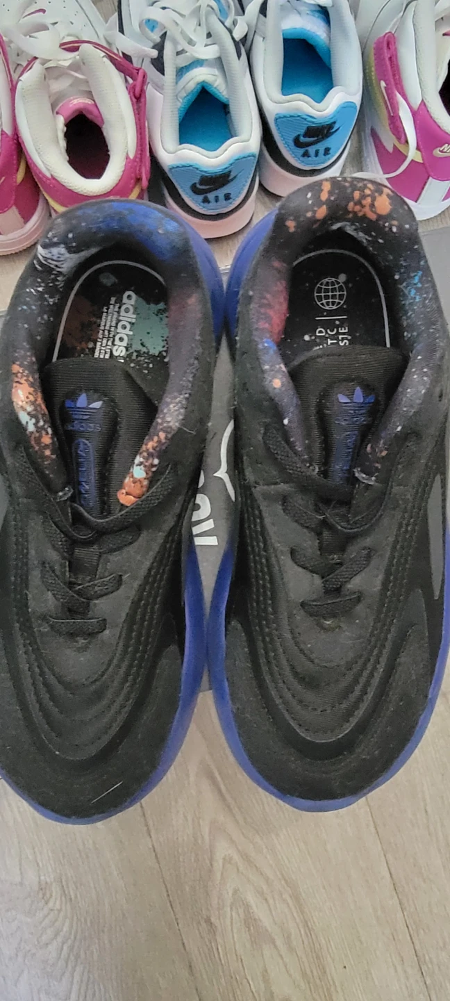 Adidas Black Running Shoes