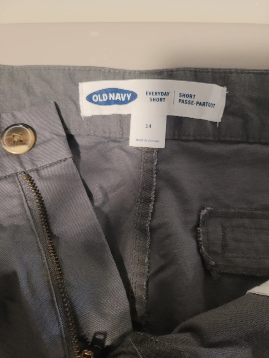Old Navy Everyday Shorts Size 14 Grey - photo 2