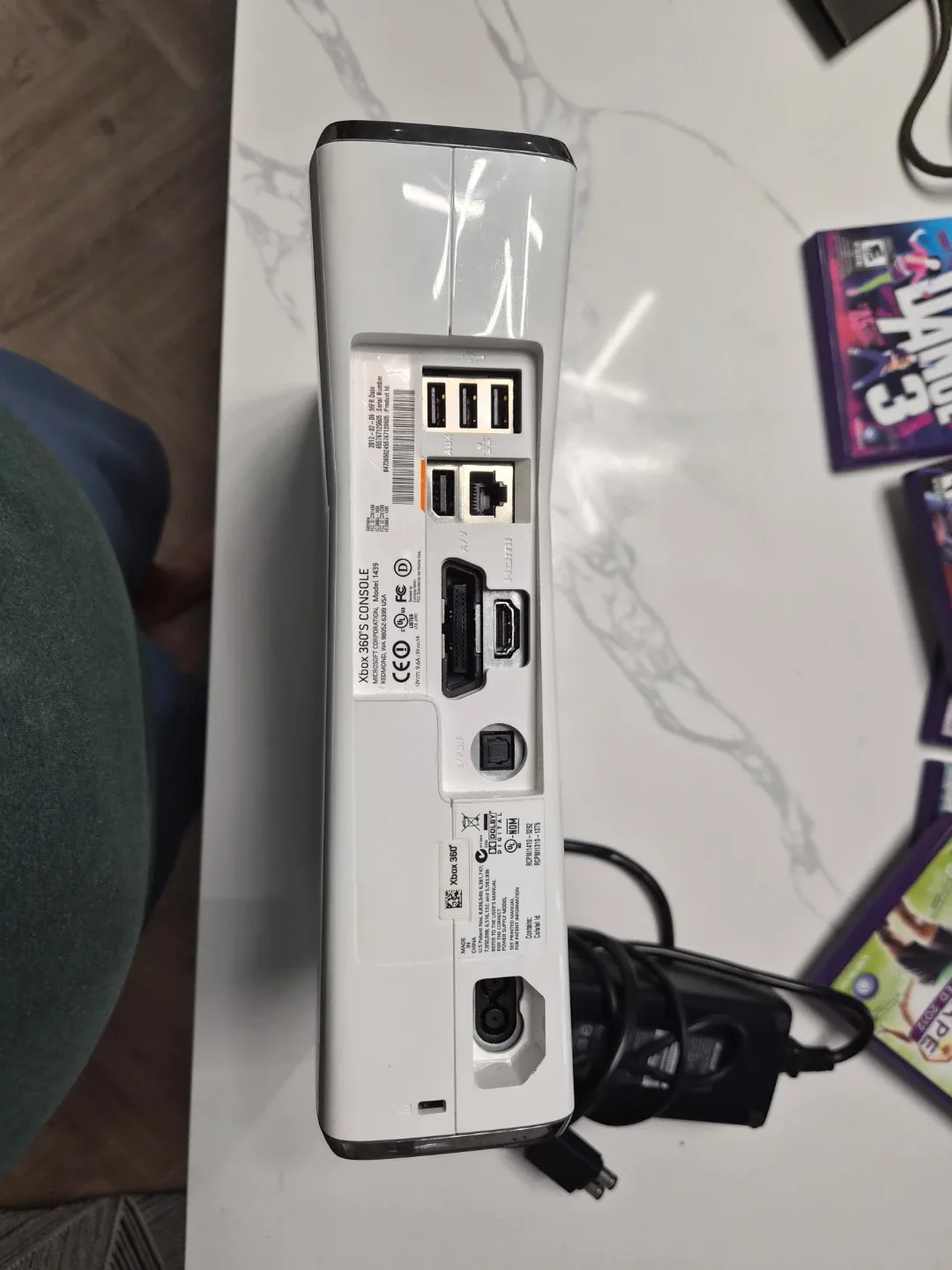 Xbox 360 575 Console with Games - photo 4