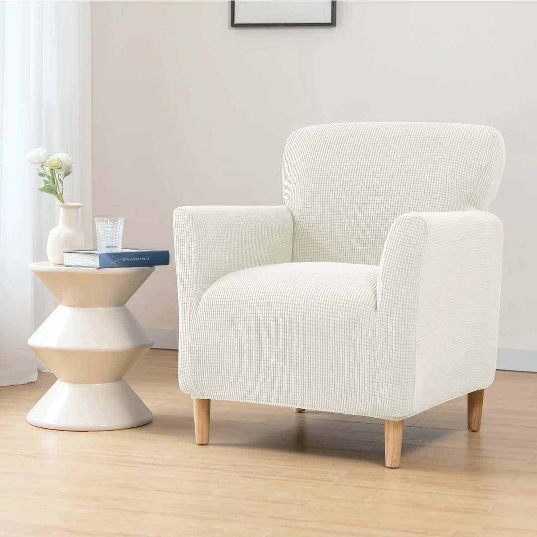 Armchair Slipcover White - photo 4