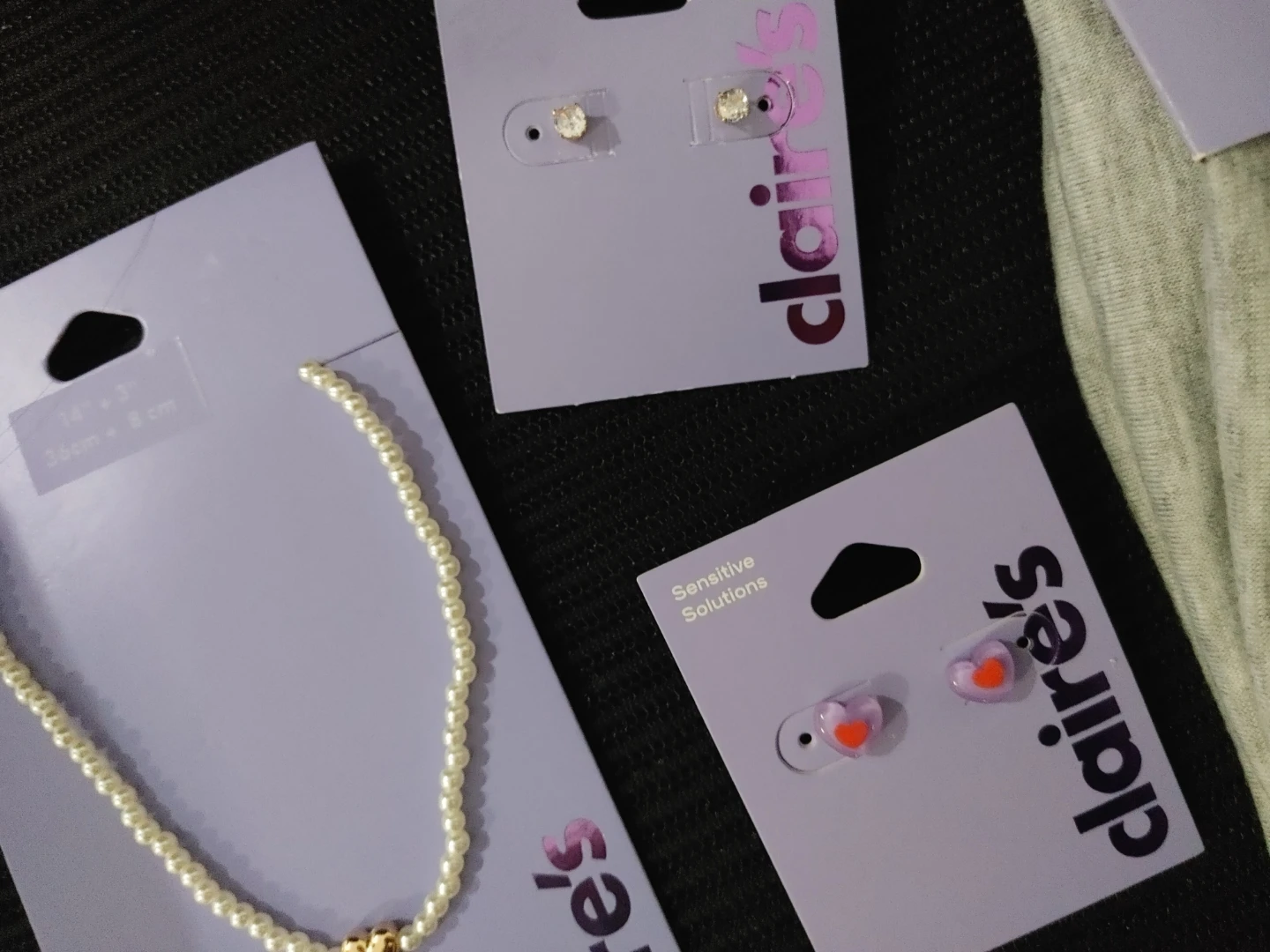 Claire's Jewelry Set - Necklace and Earrings - photo 3