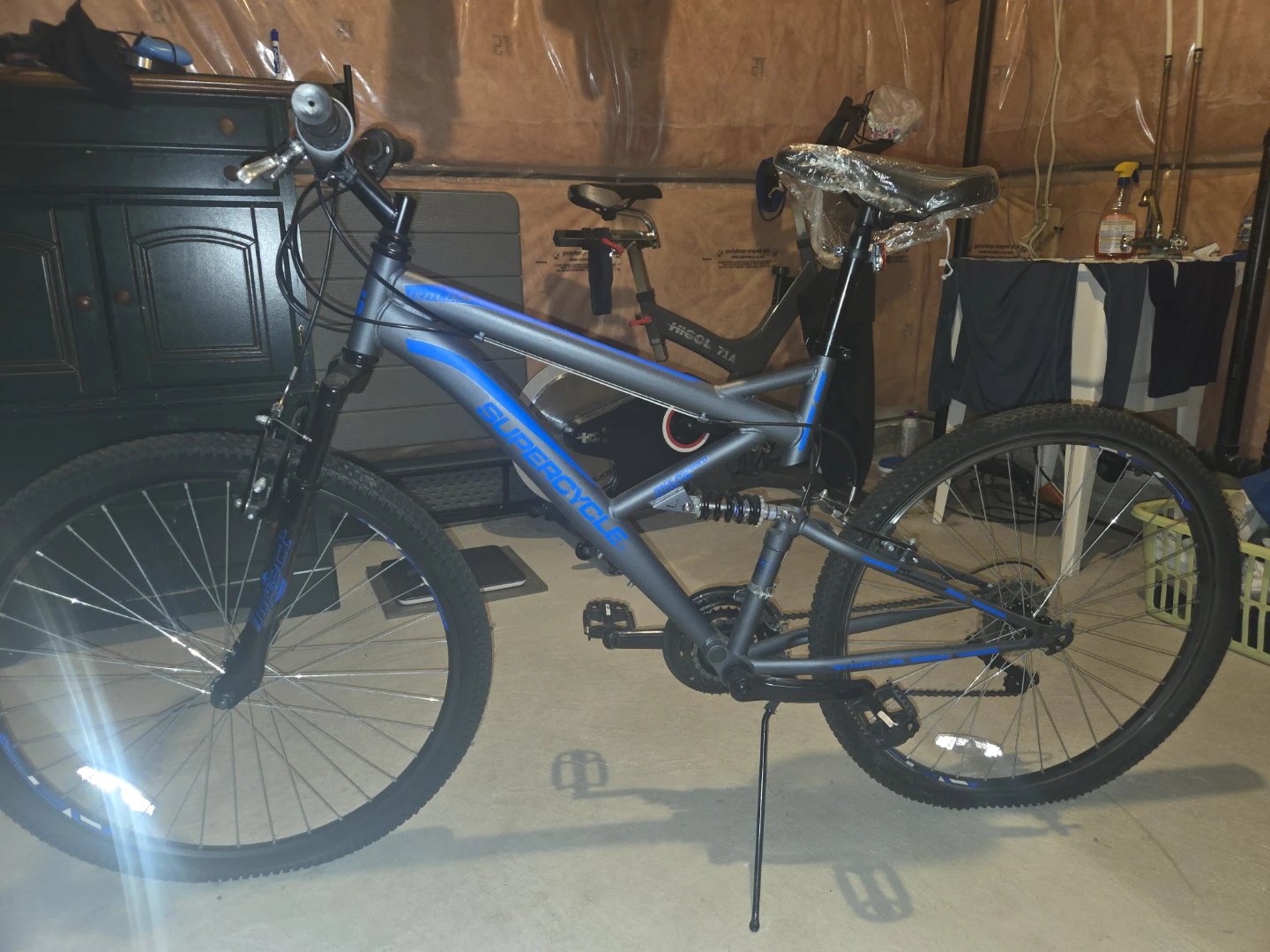 Supercycle Mountain Bike - Blue/Grey
