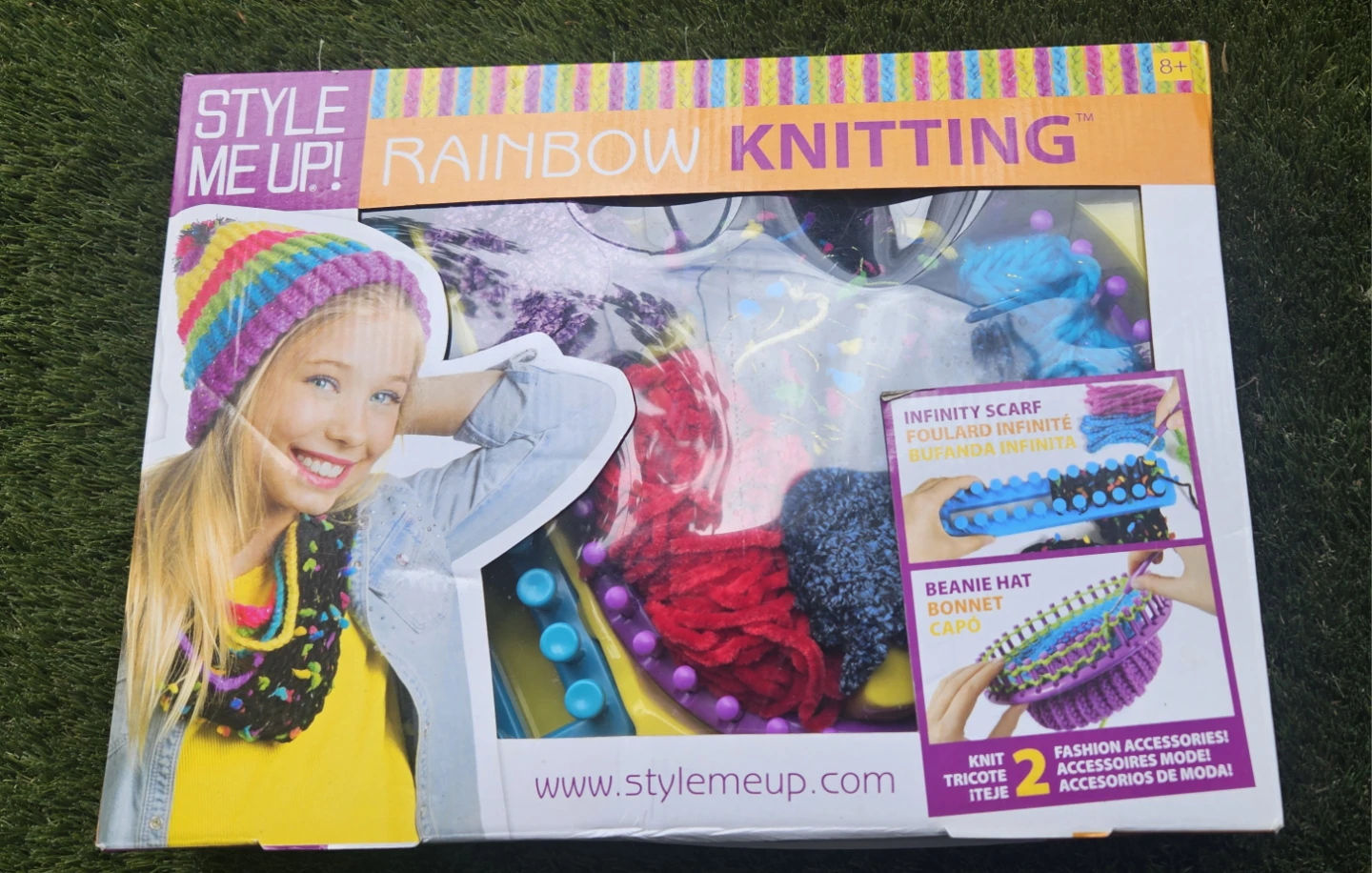 Style Me Up! Rainbow Knitting Kit