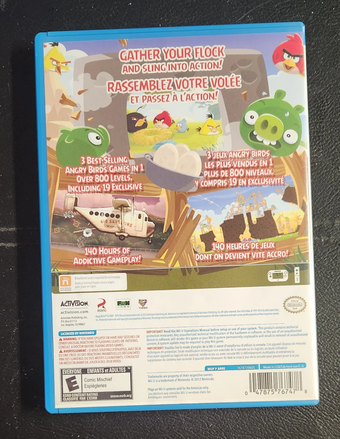 Angry Birds Trilogy - Nintendo Wii U ⚽️ - photo 3