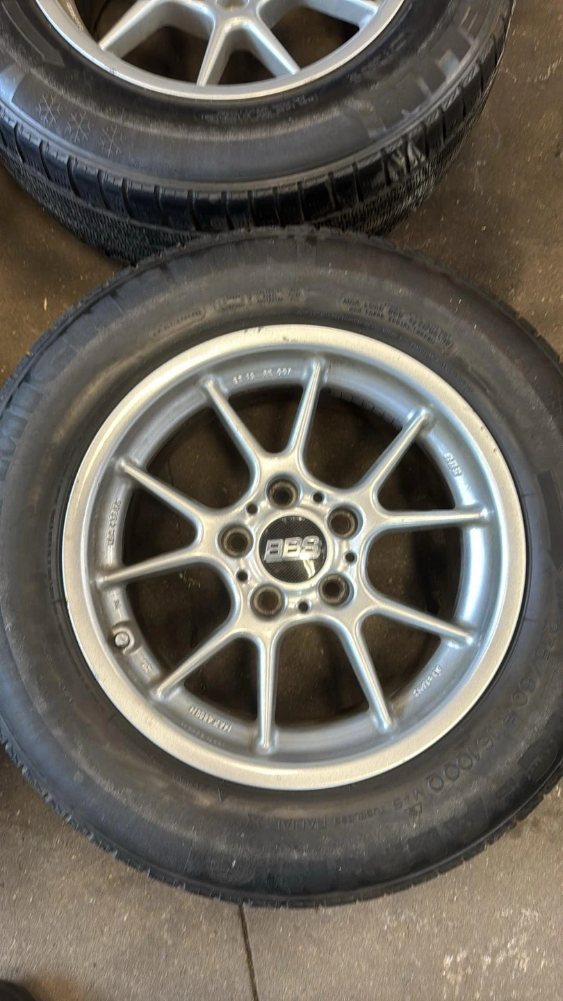 16 inch BBS rims wheels 5x120 5x4.75 lightweight wheels - photo 4