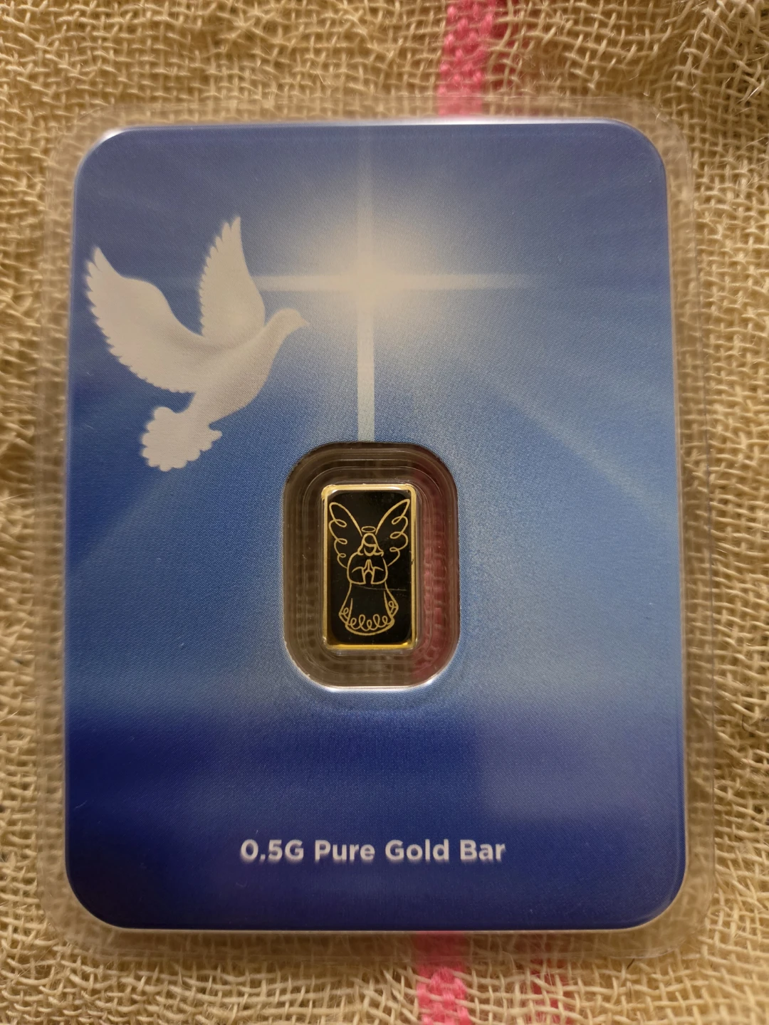0.5 Gram Fine Gold Bar