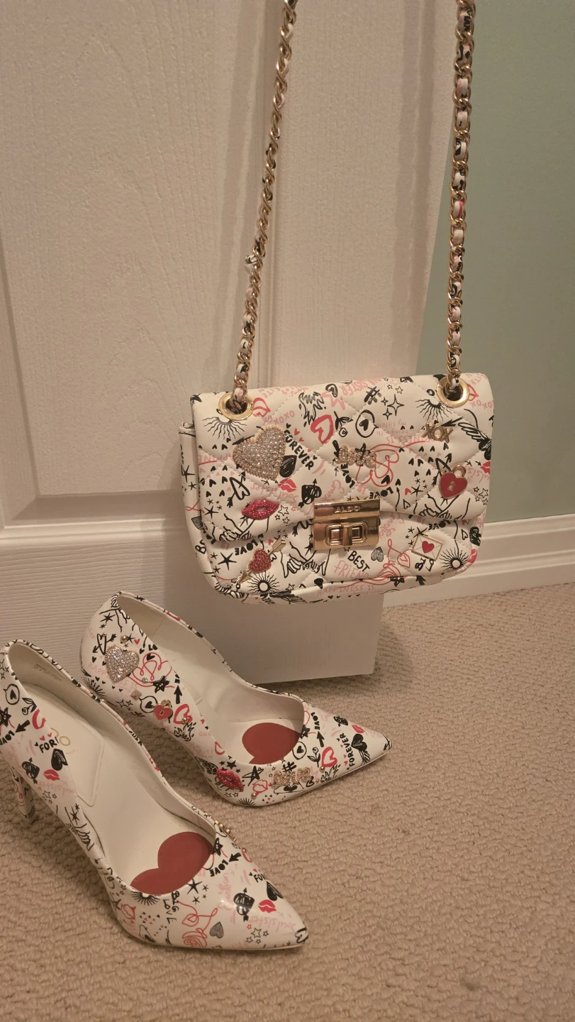ALDO Quilted Handbag and Heels Set - photo 2